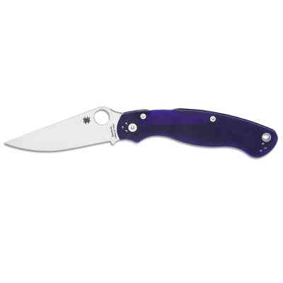 Нож Spyderco Military 2 S110V Dark Blue G10 (C36GPDBL2) Винница