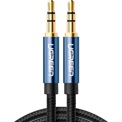 Кабель мультимедійний 3.5mm M to 3.5mm M 2.0m AV112 blue Ugreen (10687) Вінниця - фото 1