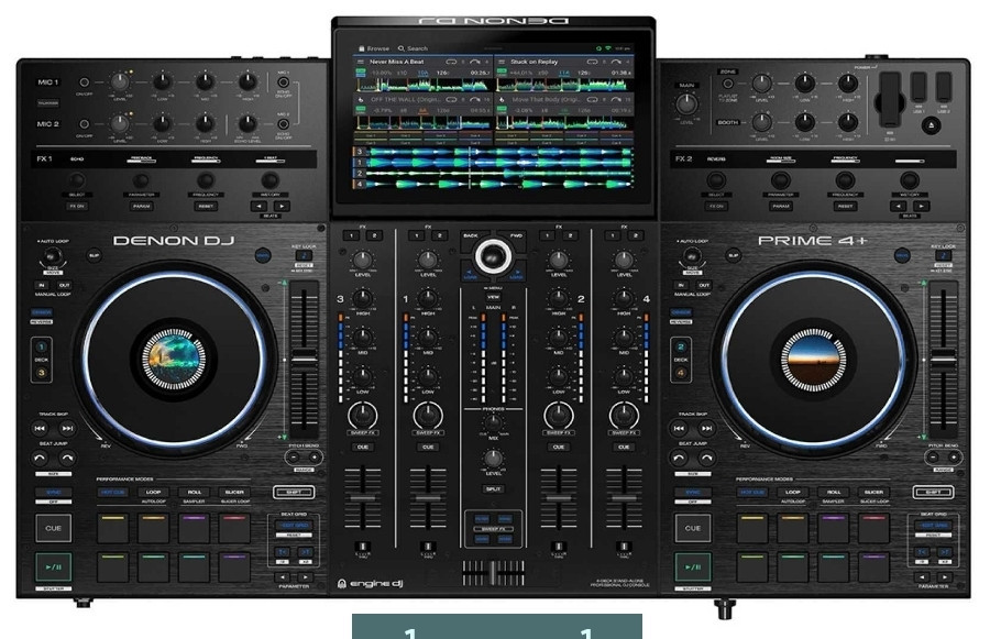 DJ контроллер Denon DJ PRIME 4+.Новый!DJ-система Denon DJ Prime 4+ Киев - изображение 1