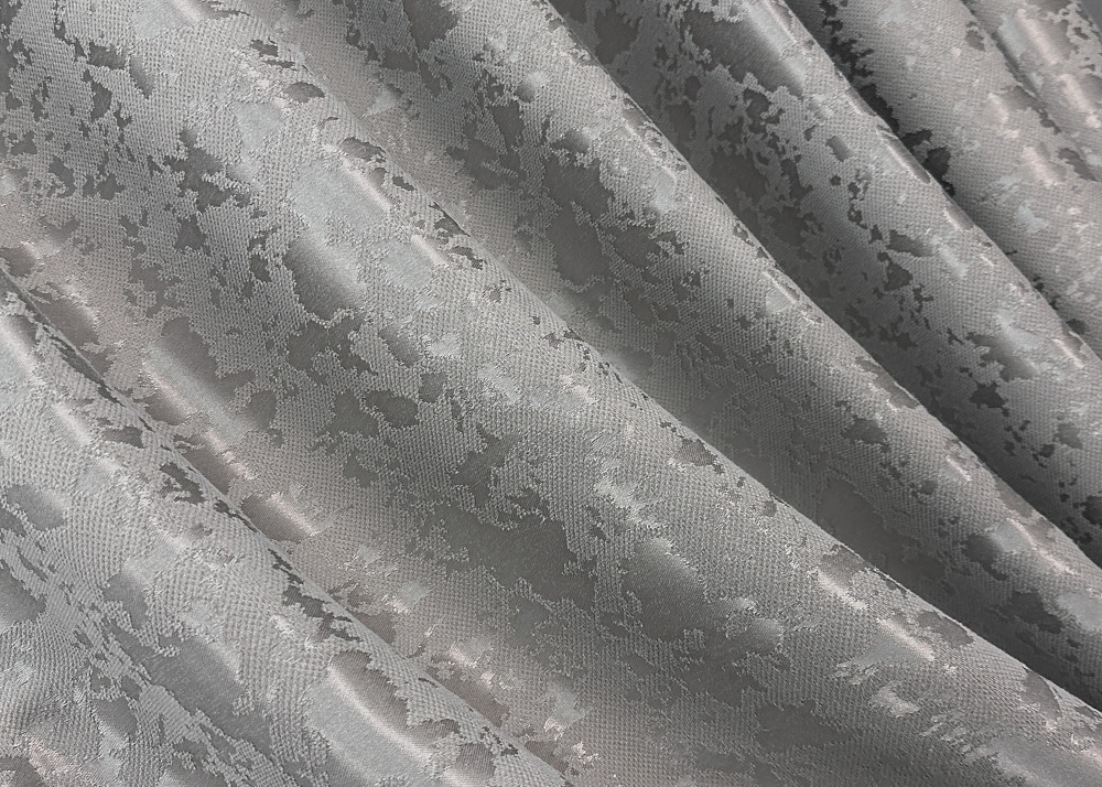 Комплект штор VR-Textil Лен Мрамор 150х270 2шт и Тюль 500х270 1714ш-1276т Серый с белым 71-009/4 Киев - изображение 5