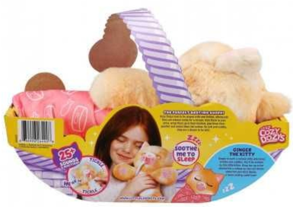Интерактивная игрушка котенка обнимашка Little Live Pets Cozy Dozys. Харьков - изображение 1