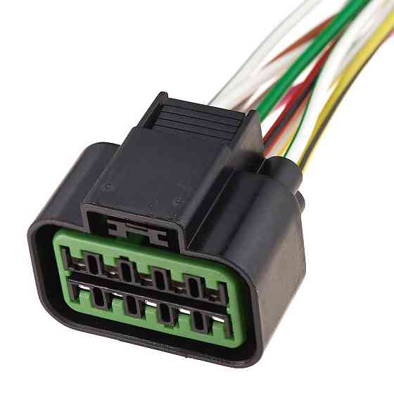 Разьем коннектор с проводом, 10-кон.,  PB625-10027, NMWP10F-B,  KUM Корея универс., Hyundai, Kia Киев