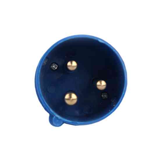 Вилка силова 3x32 2P+PE, 32 A , 220-250 В, IP44 Днепр