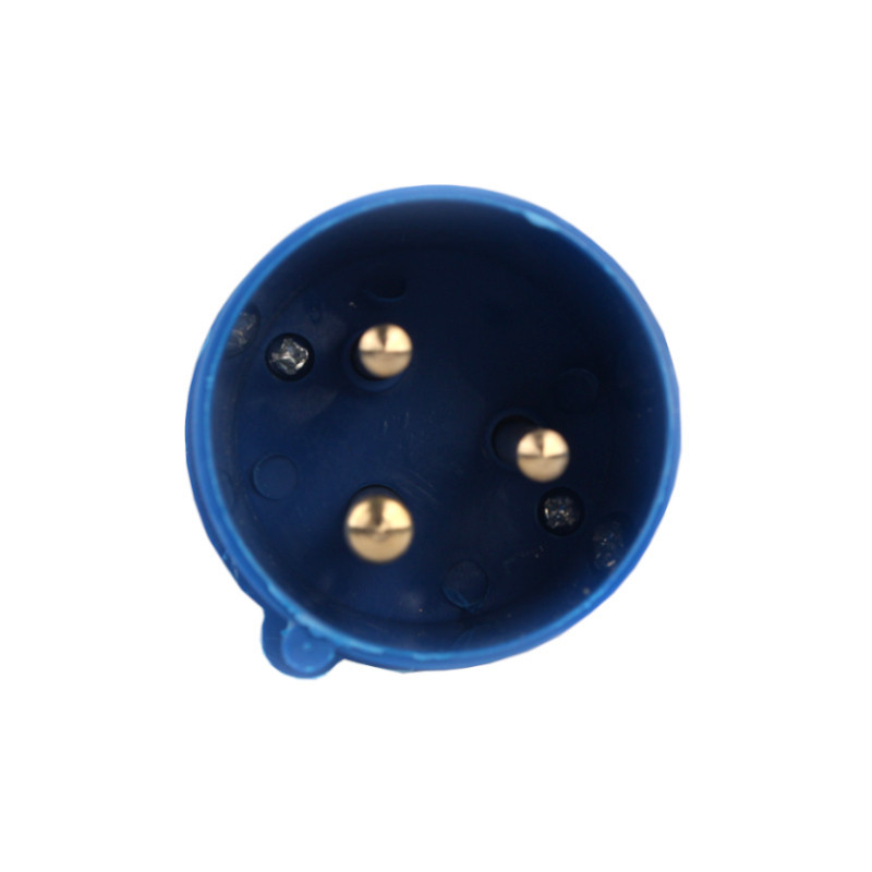 Вилка силова 3x32 2P+PE, 32 A , 220-250 В, IP44 Днепр - изображение 1