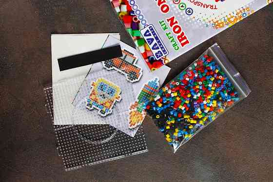 Магниты с термомозаики 