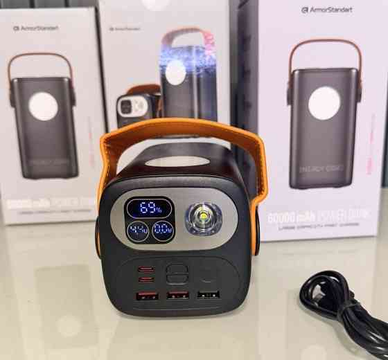 Power Bank 60000mAh 100W PD+QC для ноутбуків Киев