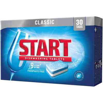 Таблетки для посудомийних машин Start Classic 30 шт. (4820207100039) Вінниця