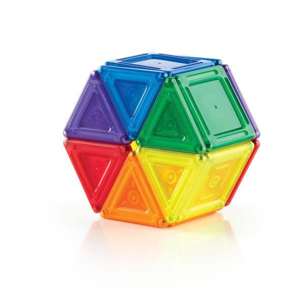 Магнітний конструктор Guidecraft PowerClix Solids, 44 деталі (G9421) Харків - фото 13