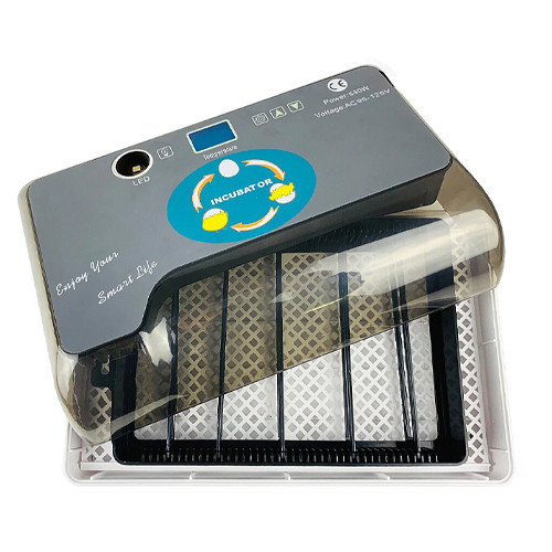 Инкубатор автоматический бытовой на 12 яиц с овоскопом LCD дисплей 40Вт прозрачные стенки Киев - изображение 1