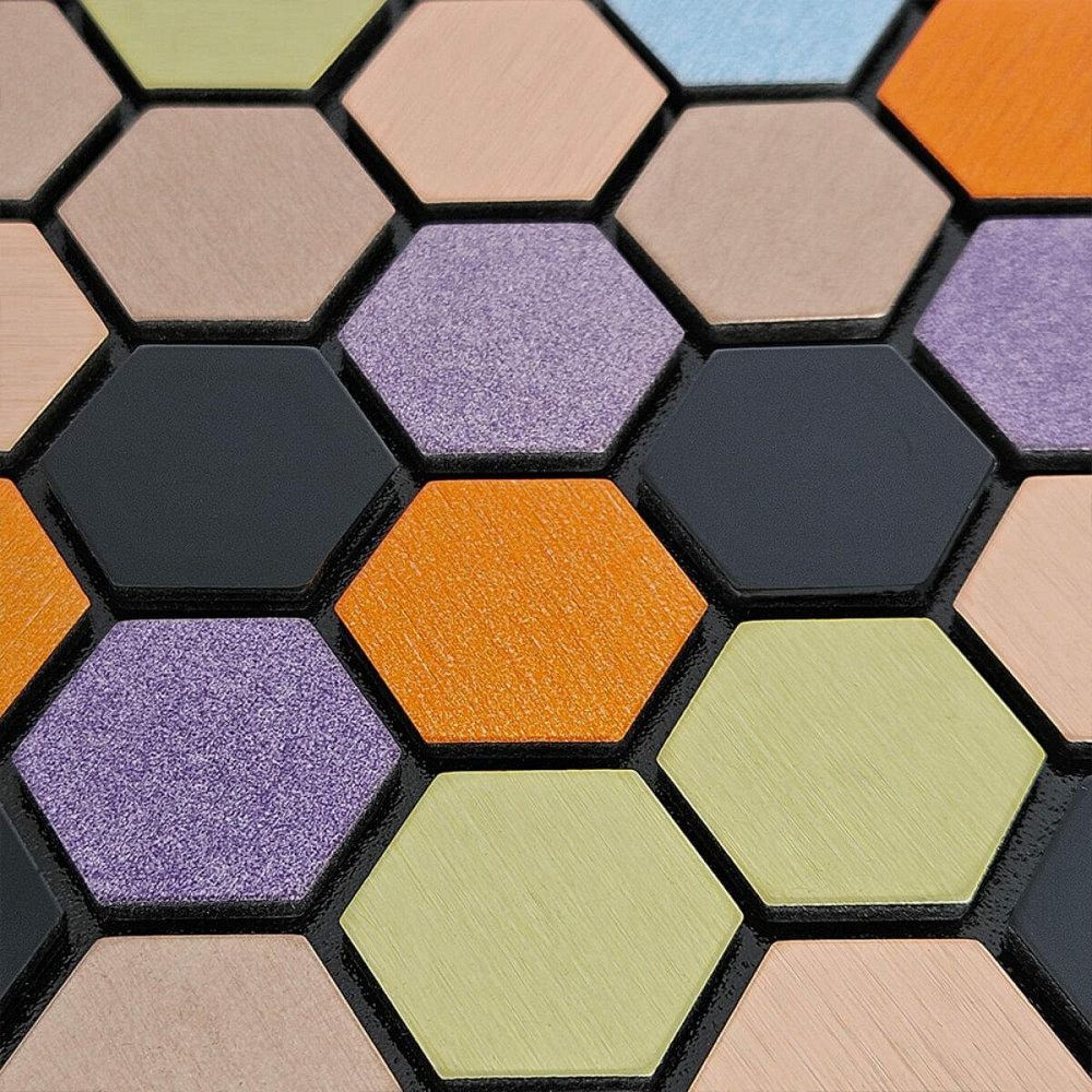 Кольорова самоклеюча алюмінієва плитка Київ - фото 5