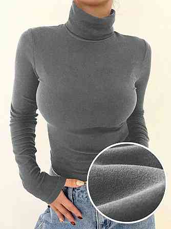 Жіночий базовий термо гольф із тканини пума Графіт, 46/48 Одеса