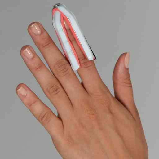 Ортез для пальця руки замість гіпсової пов'язки при переломах Orthopoint SL-604 шина для фаланг пальців Розмір L Кам'янець-Подільський