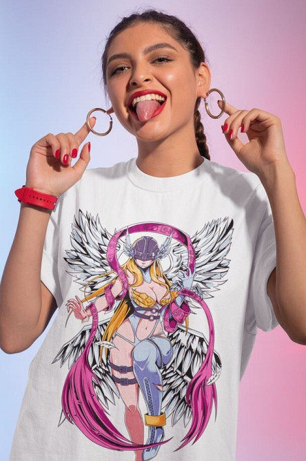 Футболка чоловіча з аніме принтом Аніме Вінтаге Спекіал Манга оверсайз (S/M/L) Чорний AnimeJ0946 Дніпро - фото 10