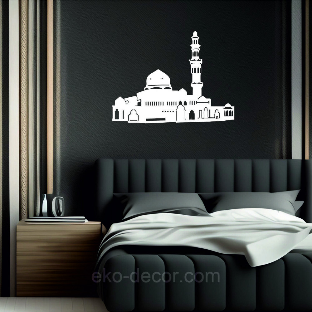 Декоративне настінне Панно «Іслам» Декор на стіну 50*38 см, Білий Київ - фото 8