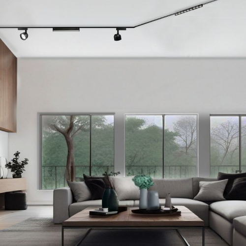 LED Світильник магнітний трековий 18W 4000К 48V чорний VL-TRMS-LD19B Videx Житомир