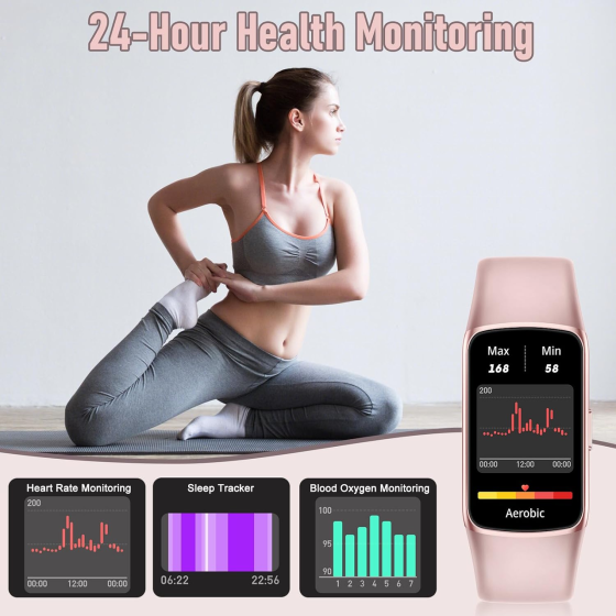 Фитнес-трекер Zeacool FT55, AMOLED 1,47