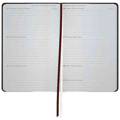 Тижневик Axent датований 2026 Partner Traces 125х195, коричневий (8526-26-3-A) Вінниця