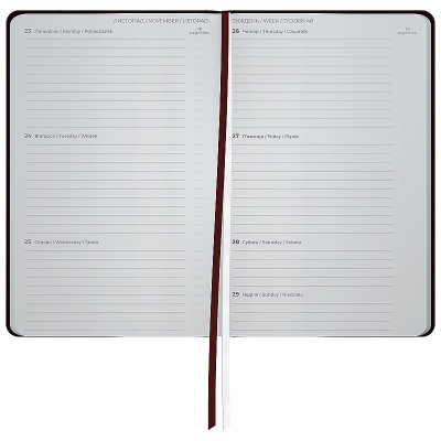 Тижневик Axent датований 2026 Partner Traces 125х195, коричневий (8526-26-3-A) Вінниця - фото 3