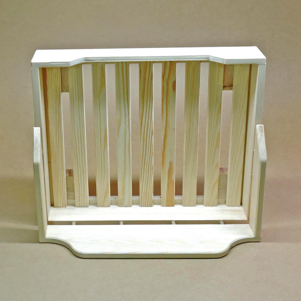 Лежак деревянный для собаки 