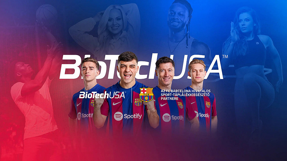 Shaker FC Barcelona BiotechUSA 600ml  (Blue) Луцьк - фото 2