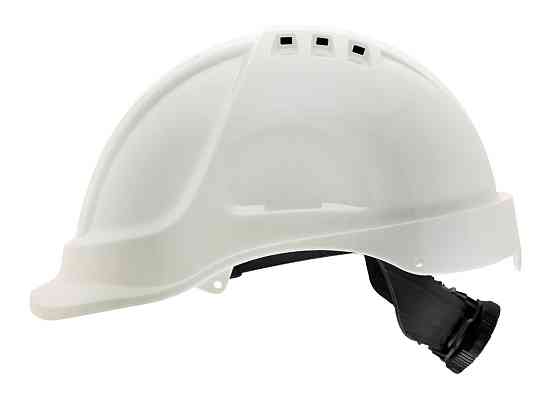 Каска защитная строительная Sizam Safe-Guard 2210 белая Ровно