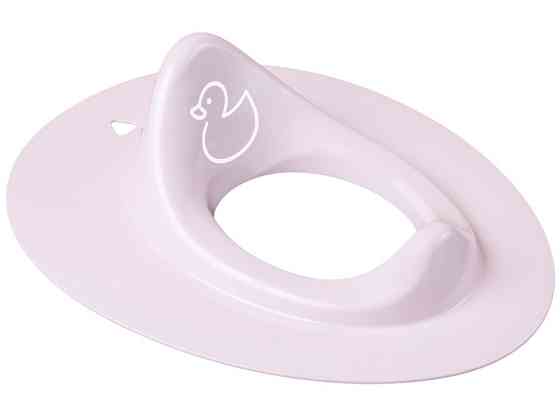 Накладка дитяча на сидіння унітазу DUCK light pink Київ