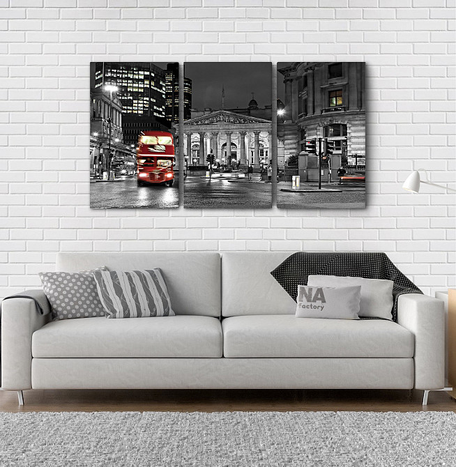 Модульна картина Нічний Лондон Аrt-89_3А Київ - фото 2