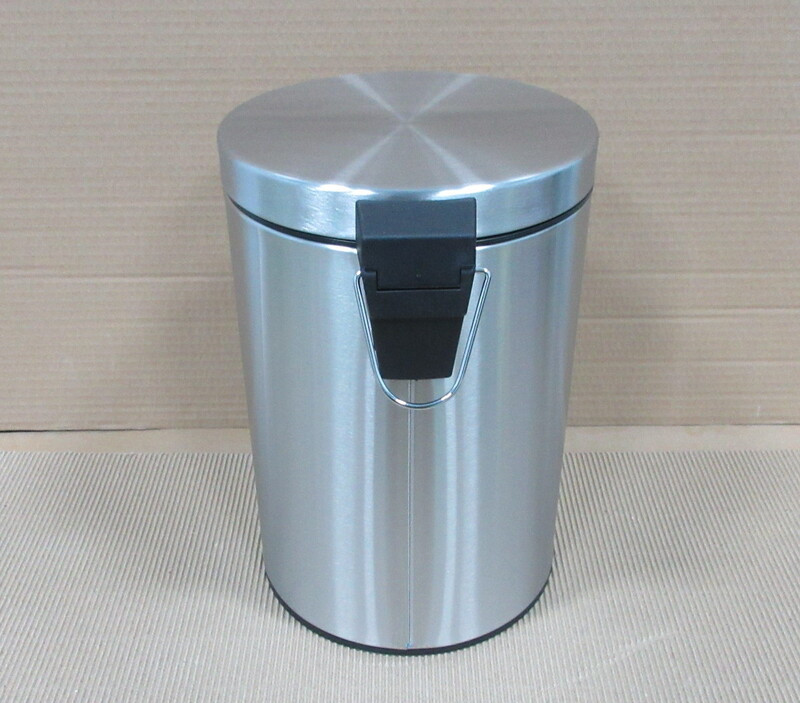 Відро для сміття кругле Zerix Solo-TC0107 SS Color 7 л колір нержавійка (ZX5899) ( 38192 ) Харків - фото 10