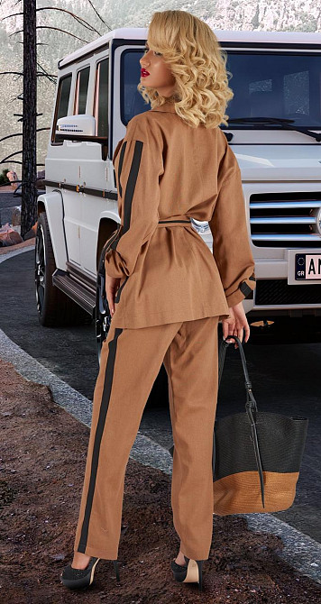 Льняной костюм (44) Киев - изображение 4