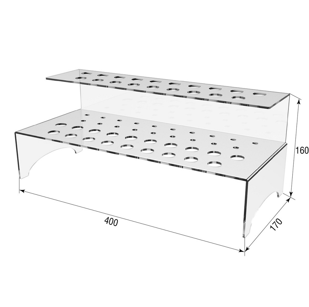 Підставка для товару EKOSTAR 400х170х160 Київ - фото 3