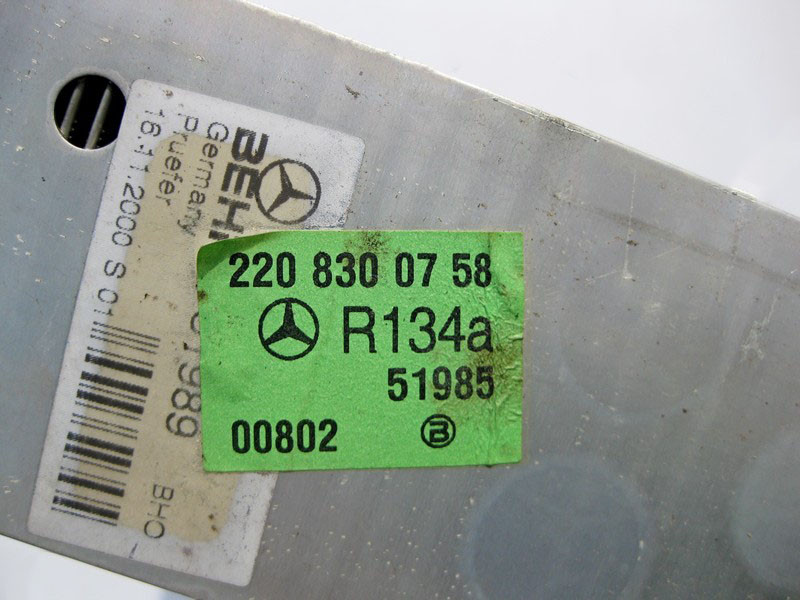 Mercedes-Benz  A2208300758 Випарник кондиціонера S-Class W220 CL C215 Одеса - фото 3