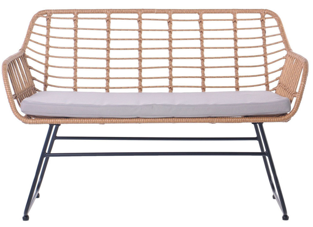 Комплект садових меблів Comfort Ротанг Латте Київ - фото 3