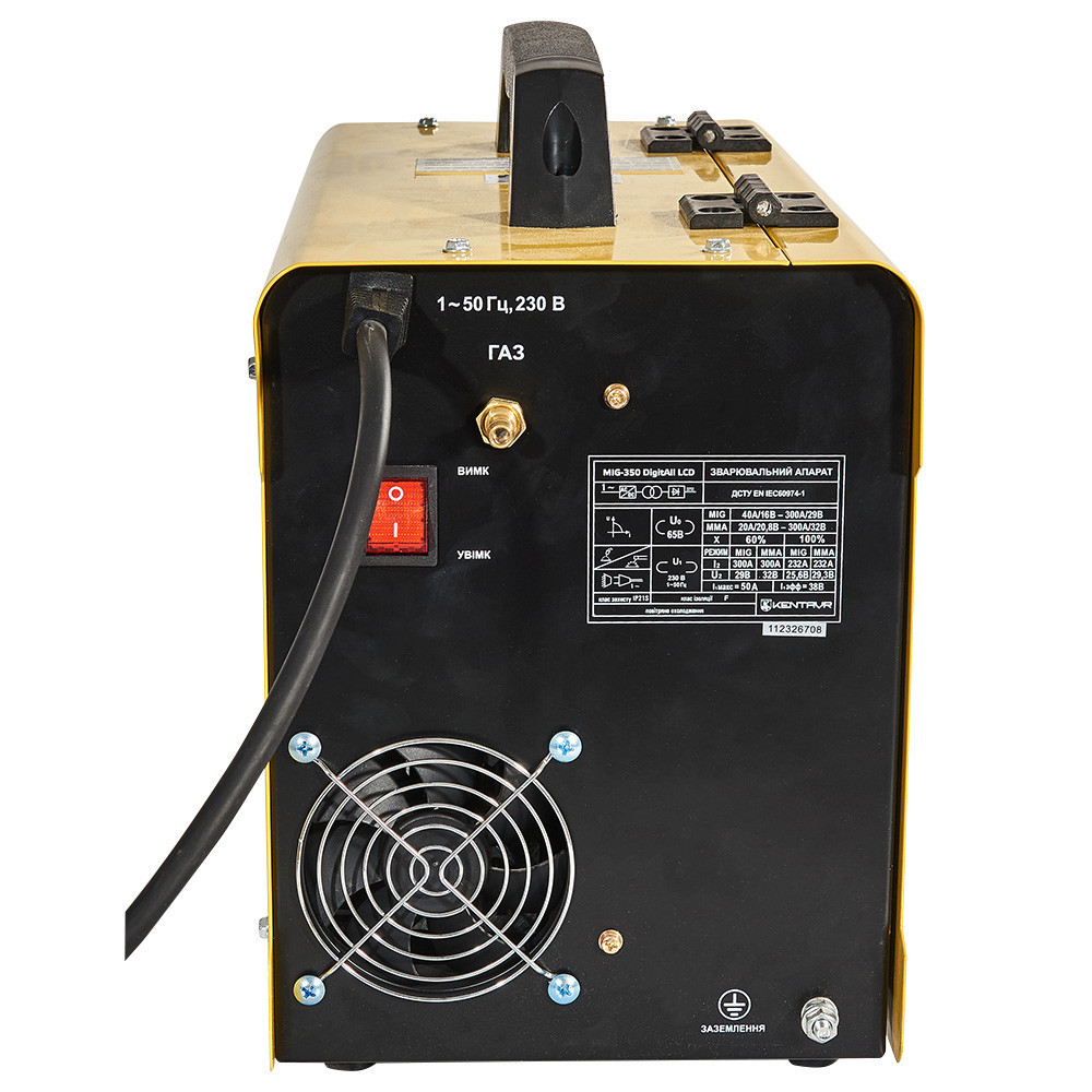 Зварювальний апарат Кентавр MIG-350 DigitAll LCD Харків - фото 6