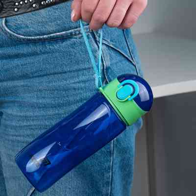 Поильник-непроливайка Kite 530 мл, синя (K25-400-3) Винница