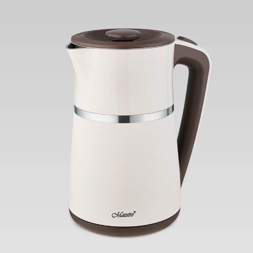 Електрочайник 1,7л 1500W метал (диск) бежевий MR-030-BIEGE Maestro Житомир