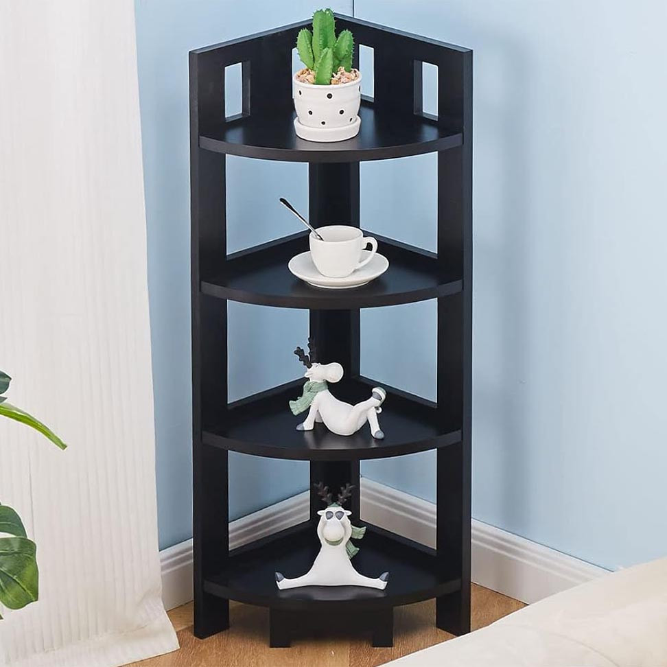 Стеллаж угловой для ванной 