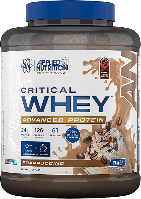 Протеїн Applied Nutrition Critical Whey 2000 р, Frappuccino Луцьк - фото 1