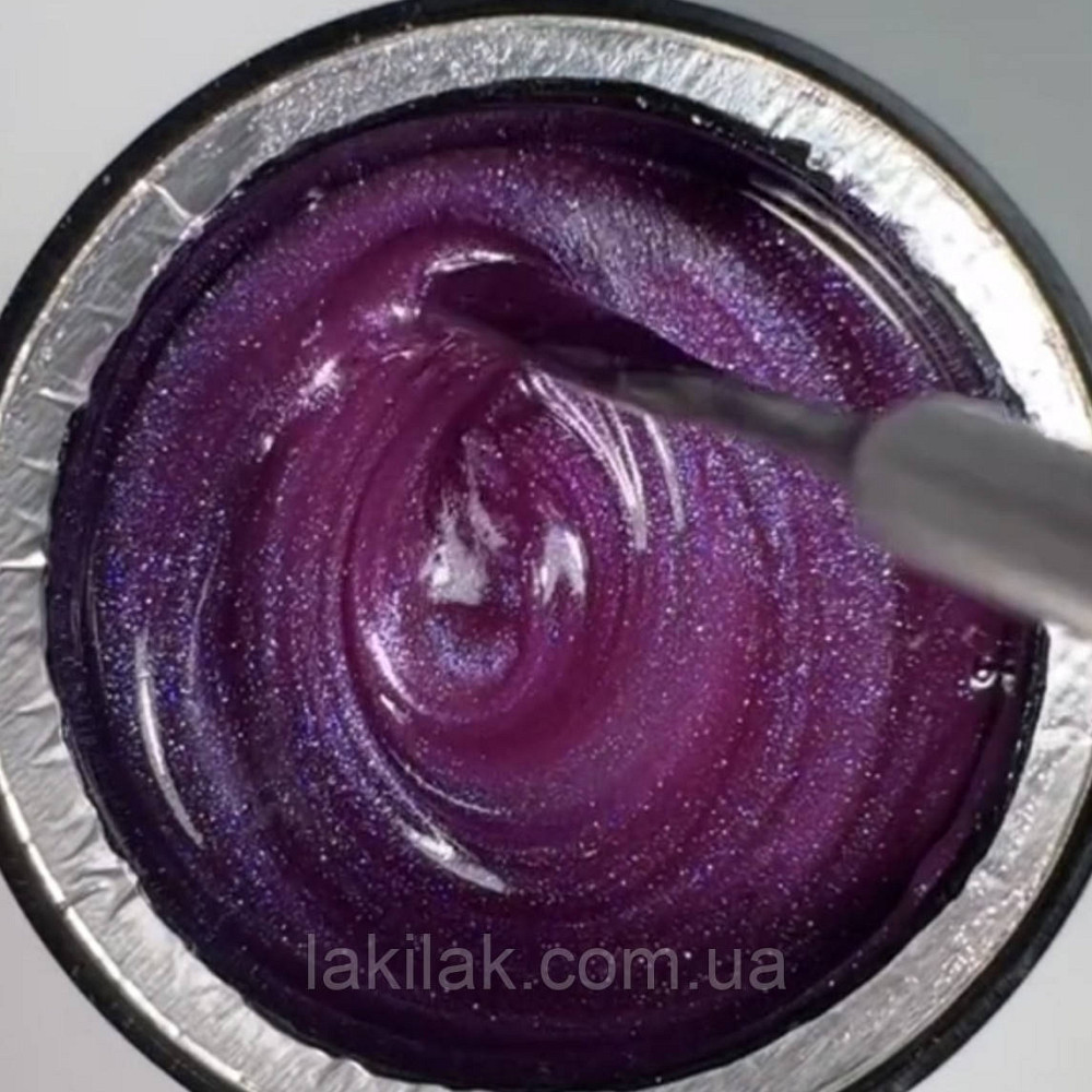 Гель для нарощення нігтів D.I.S Nails HARD Shimmer Purple 28мл Херсон - фото 1