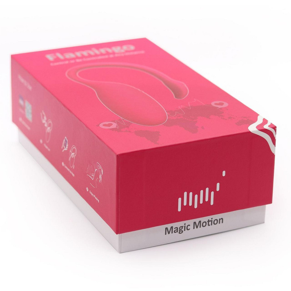 Смарт-виброяйцо Magic Motion Flamingo со стимулятором клитора, 3 вида упражнений Кегеля Sex Aura Киев - изображение 10