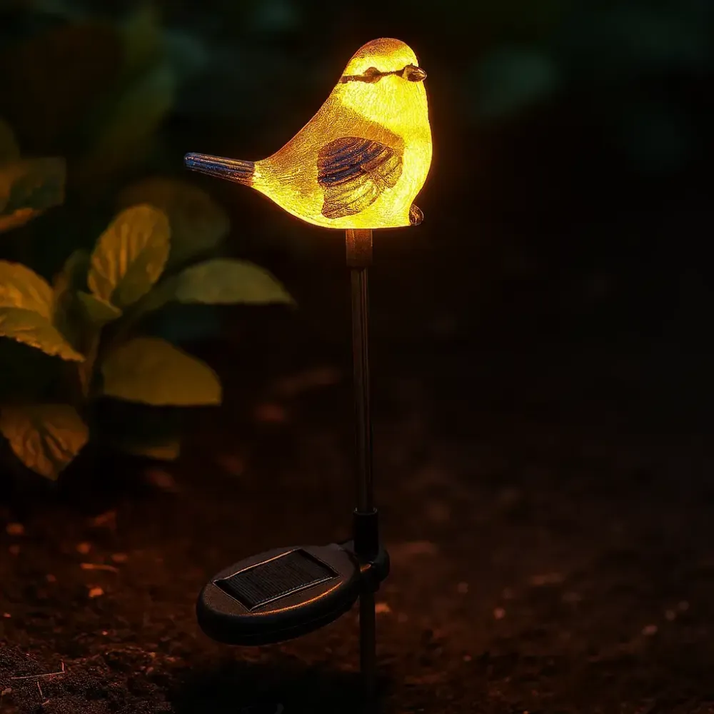 Садовый светильник на солнечной батарее 1шт, Птица / Декоративный фонарь / Уличный светильник на аккумуляторе Коломыя - изображение 6