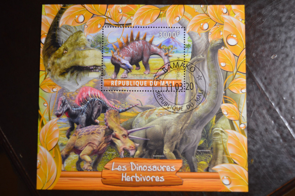 Малі. Марки. Фауна. Блок. 2020 рік (В-1) Полтава - фото 1