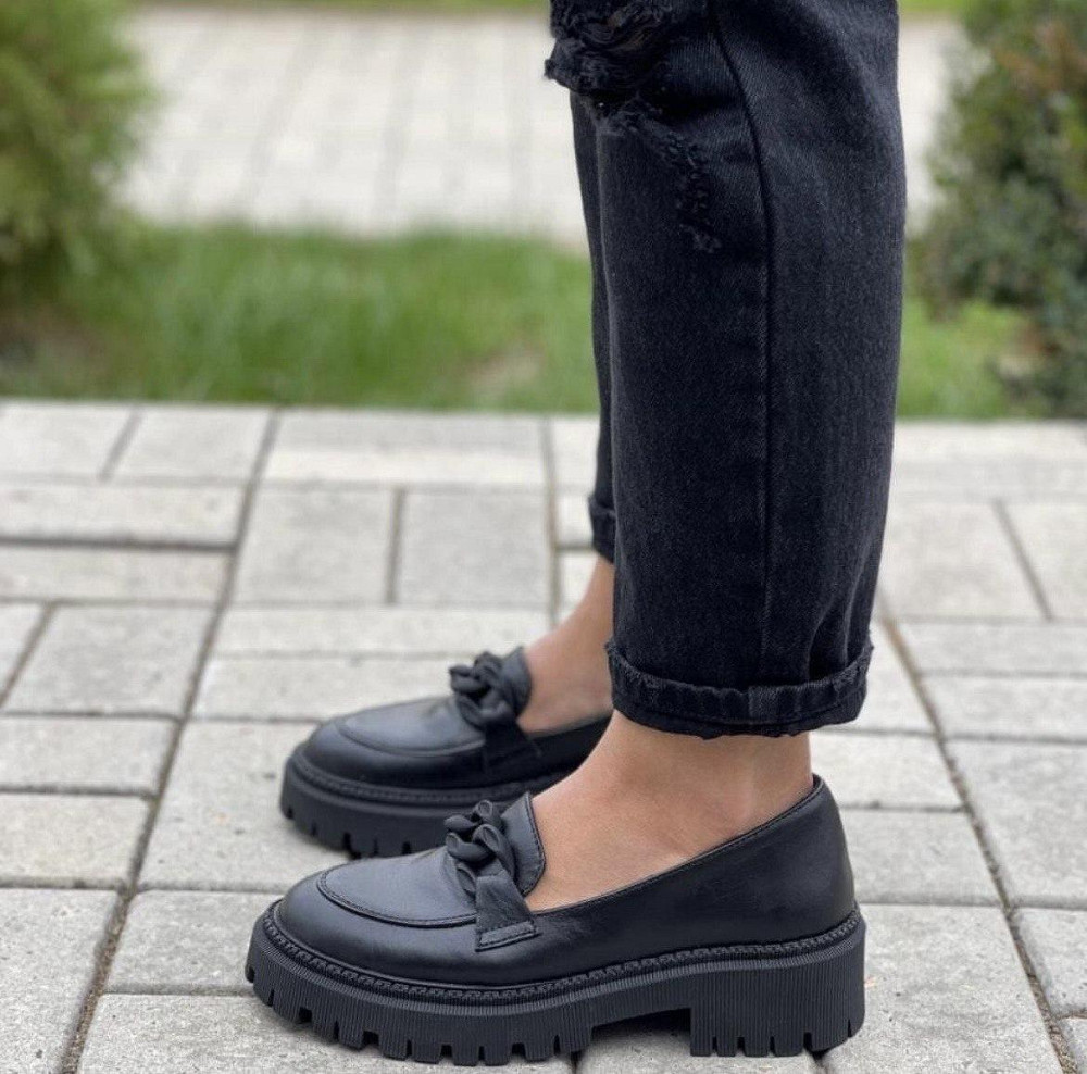 Туфлі жіночі GREMMY чорні натуральна шкіра 37р.38р.40р. (4783) Коломия - фото 3