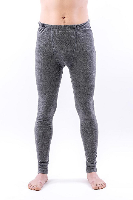 Чоловічі підштаники кальсони антрацид топ Крохатушка одяг Київ - фото 1