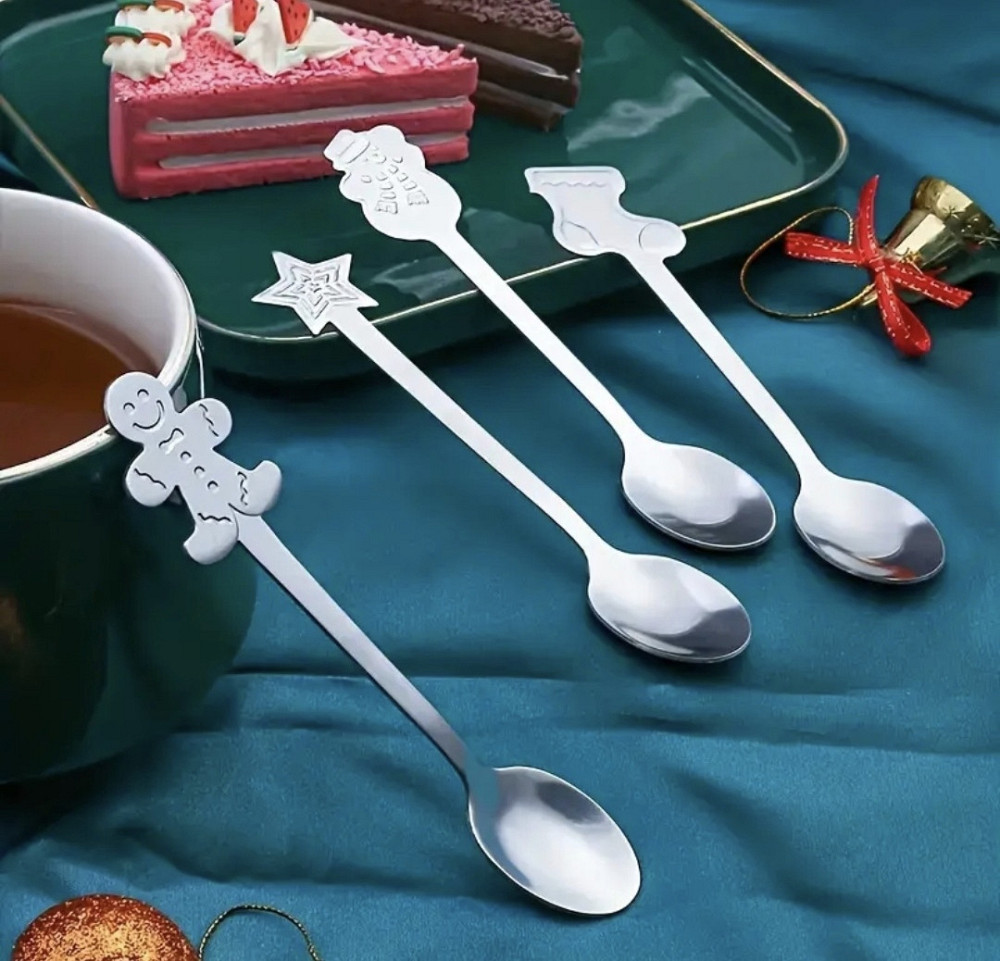 Різдвяні ложки 4 шт Сміла - фото 4
