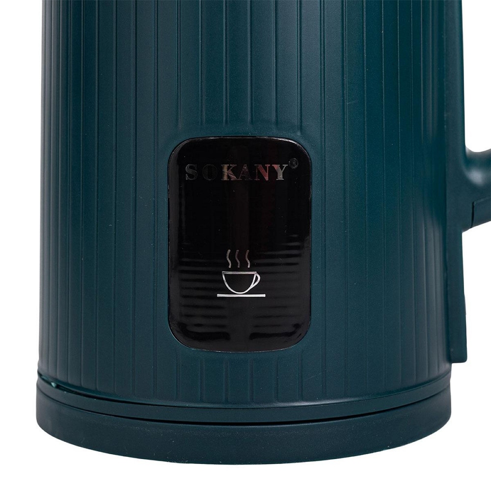 Электрочайник с автоматическим отключением 2.5 л Sokany дисковый бытовой 1500 Вт SK-SH-1061 Киев - изображение 6
