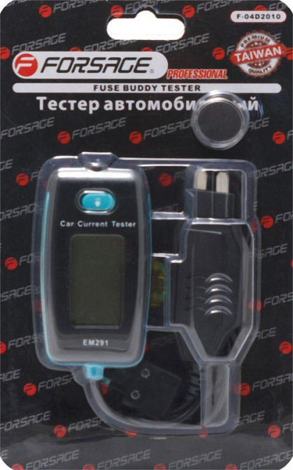 Тестер для перевірки току в системі автомобіля, в блістері Forsage F-04D2010 Одеса - фото 2
