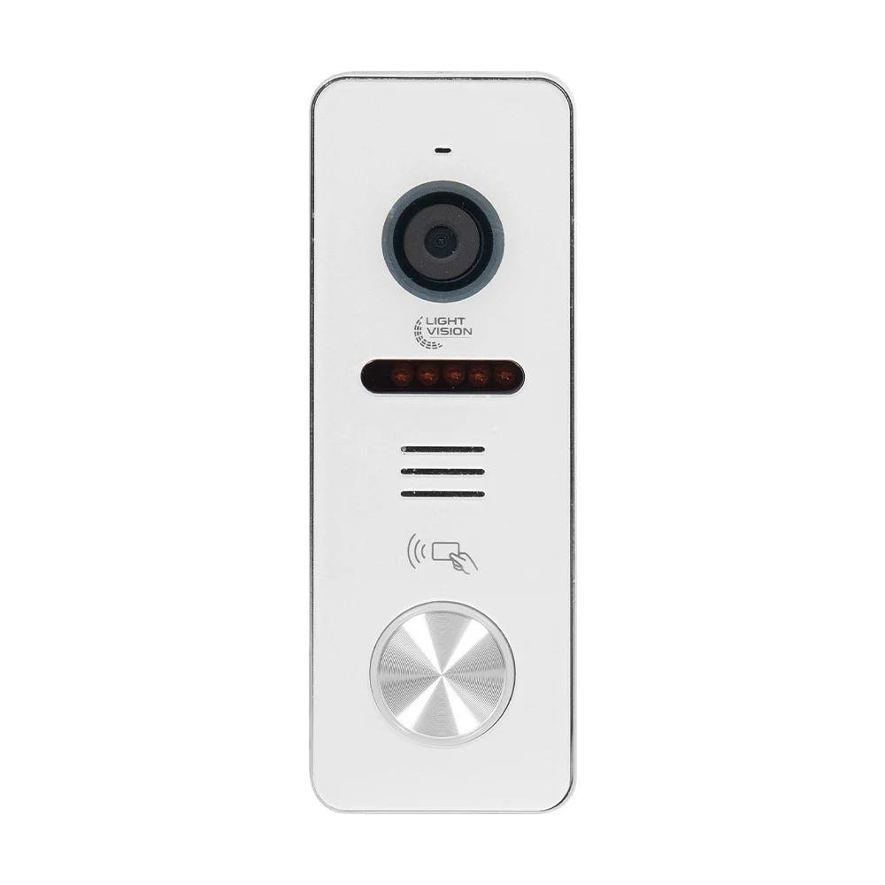 Комплект відеодомофона Light Vision з електрозамком: домофон 7" AMSTERDAM FHD Black, відеопанель 2Mp RIO FHD (RF) White зі Київ - фото 15
