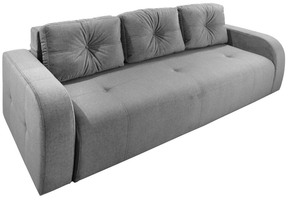 Диван двуспальный ортопедический Bestseller Cleo 1110х2360х900 Серый Киев - изображение 1