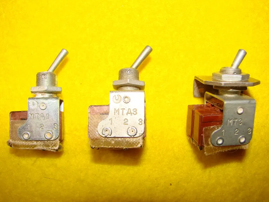 Перемикач висувний ПДМ-1-1, ПД. Тумблер МТ-3, МТД-1 МТД-3 Харків - фото 4