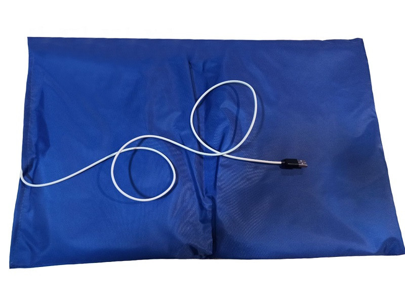 Електрогрілка з підігрівом від USB ЕГ-1-12 5 V 50х30 см, синя Вінниця - фото 1